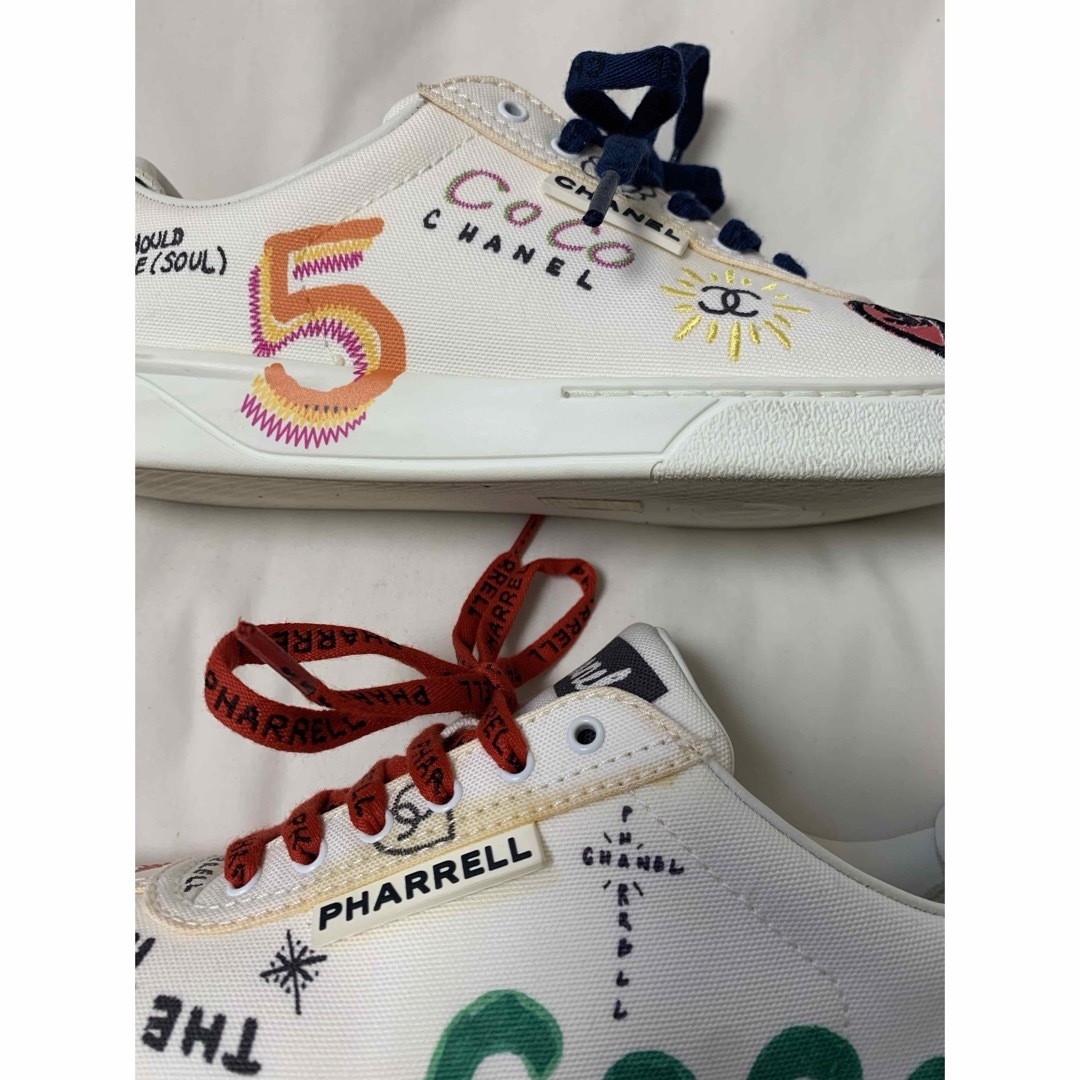 CHANEL - シャネル CHANEL スニーカー ファレル コラボ CHANEL - シャネル CHANEL スニーカー ファレル コラボ