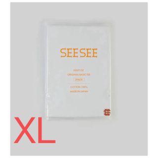 SEESEE SEE SEE BASIC 2 PACK TEE XLサイズ(Tシャツ/カットソー(半袖/袖なし))