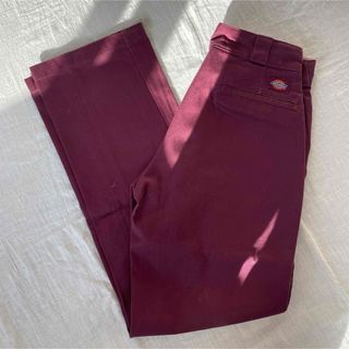 ディッキーズ(Dickies)のdickies  ワークパンツ バーガンディー W30 L32 ディッキーズ(ワークパンツ/カーゴパンツ)