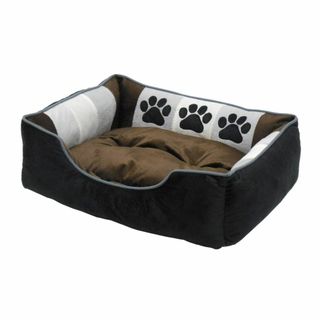 【色: ブラウン】STYRIA ふかふか 3paw ペットベッド 犬 猫 ペット(犬)