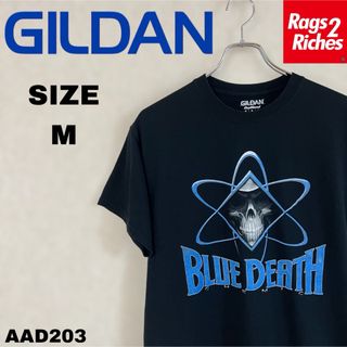 ギルタン(GILDAN)のBLUE DEATH CHEMIC ブルーデス ケミック プリントTシャツ(Tシャツ/カットソー(半袖/袖なし))