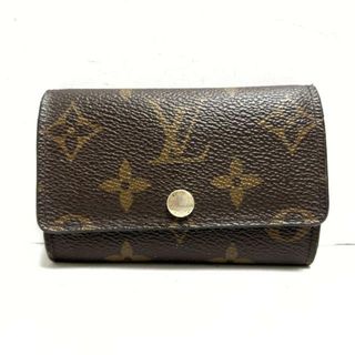 ルイヴィトン(LOUIS VUITTON)のLOUIS VUITTON(ルイヴィトン) キーケース モノグラム ミュルティクレ6 M62630 アルマニャック モノグラム･キャンバス(キーケース)