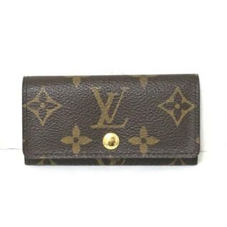 ルイヴィトン(LOUIS VUITTON)のLOUIS VUITTON(ルイヴィトン) キーケース モノグラム美品  ミュルティクレ4 M62631 モノグラム･キャンバス(キーケース)