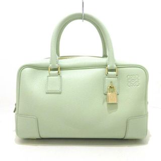 ロエベ(LOEWE)のLOEWE(ロエベ) ハンドバッグ美品  アマソナ23 A039N07X02 ライトセラドン(ライトグリーン) ソフトグレインカーフ(ハンドバッグ)