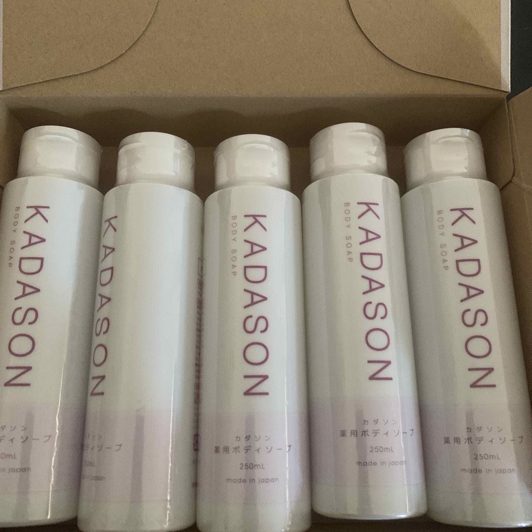 KADASON ボディソープ250ml 5本セット コスメ/美容のボディケア(ボディソープ/石鹸)の商品写真