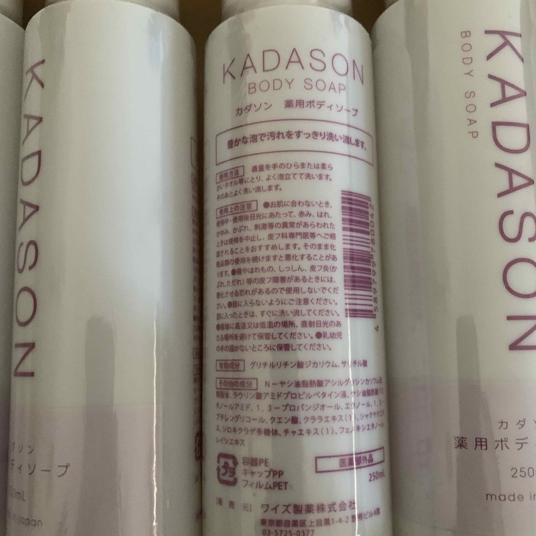 KADASON ボディソープ250ml 5本セット コスメ/美容のボディケア(ボディソープ/石鹸)の商品写真