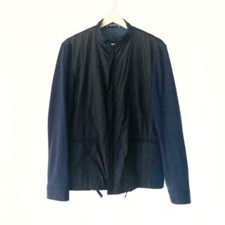 ランバンオンブルー(LANVIN en Bleu)のLANVIN en Bleu(ランバンオンブルー) ブルゾン サイズ48 XL メンズ - ダークネイビー×ネイビー 長袖/春/秋(ブルゾン)