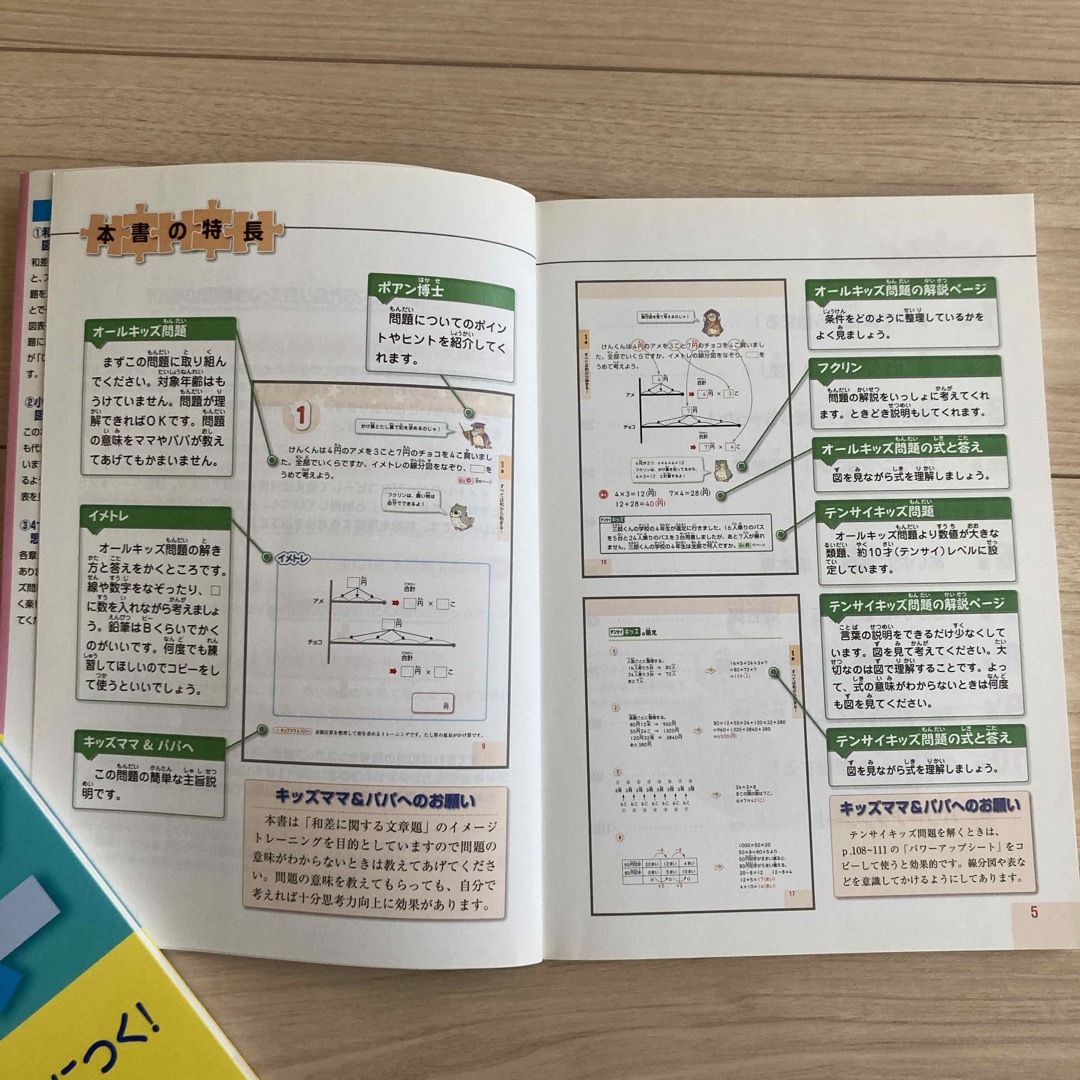 小学4年生までに身につけたい平面の図形センス／和差の思考センス 2冊セット エンタメ/ホビーの本(語学/参考書)の商品写真