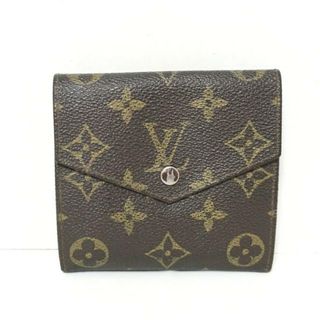 ルイヴィトン(LOUIS VUITTON)のLOUIS VUITTON(ルイヴィトン) Wホック財布 モノグラム ポルトモネビエ(旧型) 190 - モノグラム・キャンバス(財布)