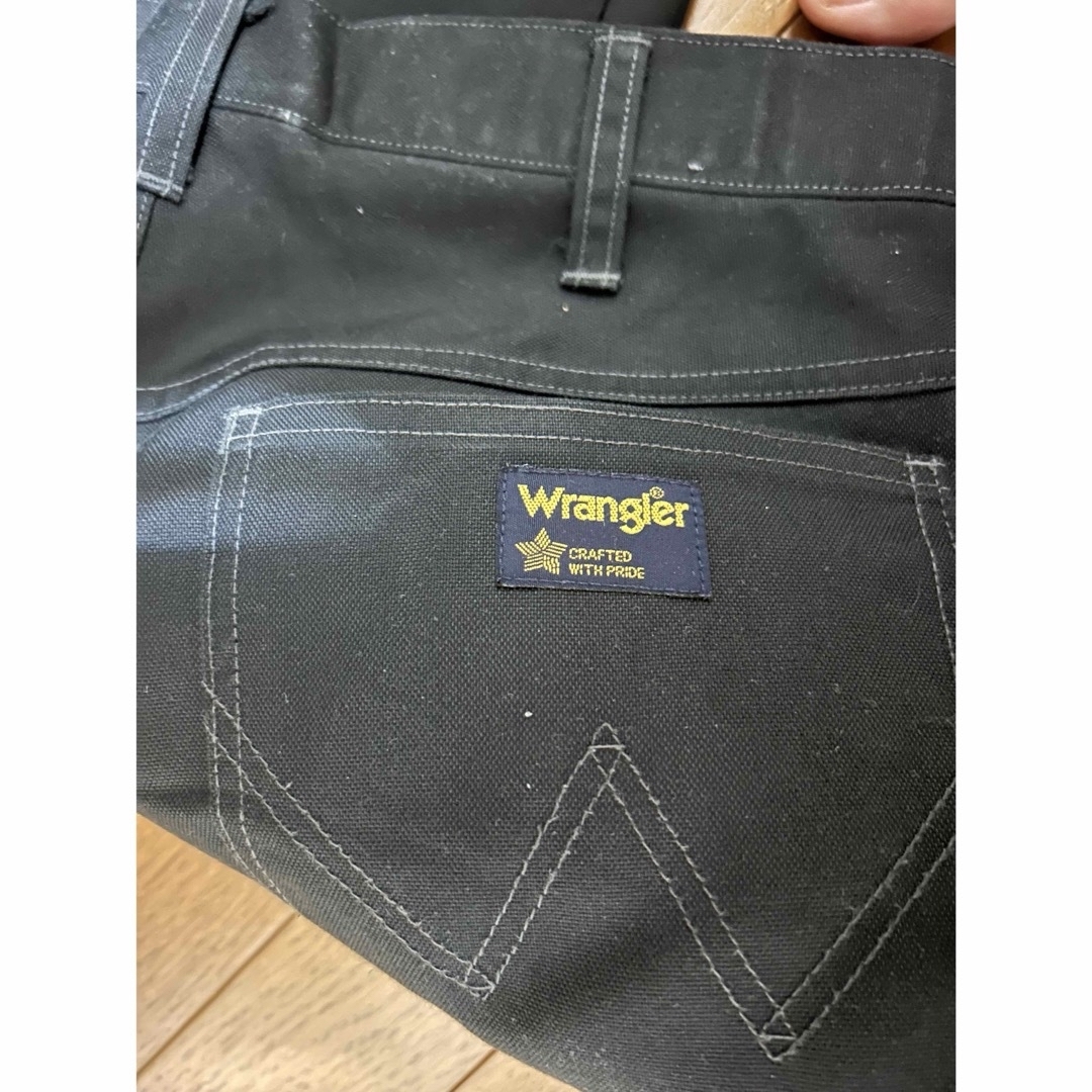 Wrangler(ラングラー)のWRANGLER ラングラー　ブラック　ワークパンツ メンズのパンツ(ワークパンツ/カーゴパンツ)の商品写真