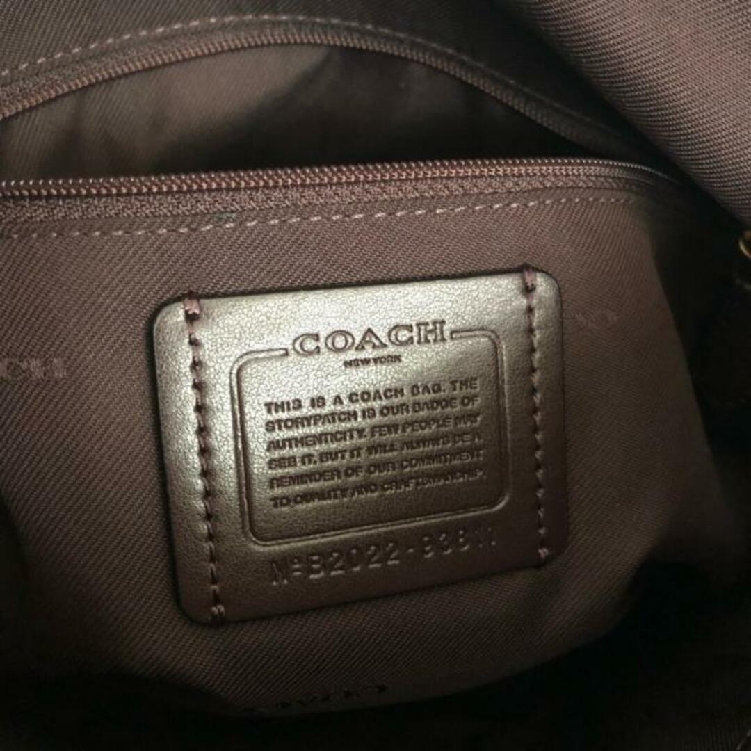 COACH(コーチ)のCOACH(コーチ) ショルダーバッグ - 93811 黒 レザー レディースのバッグ(ショルダーバッグ)の商品写真