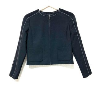 LANVIN COLLECTION - LANVIN COLLECTION(ランバンコレクション) ジャケット サイズ38 M レディース - 黒 長袖/春/秋