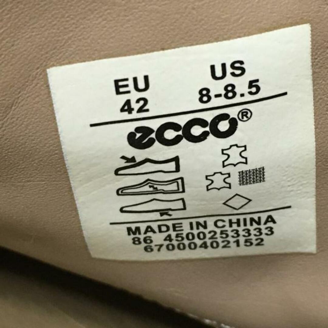 ECHO(エコー)のECCO(エコー) シューズ EU42 メンズ - アイボリー レザー メンズの靴/シューズ(その他)の商品写真