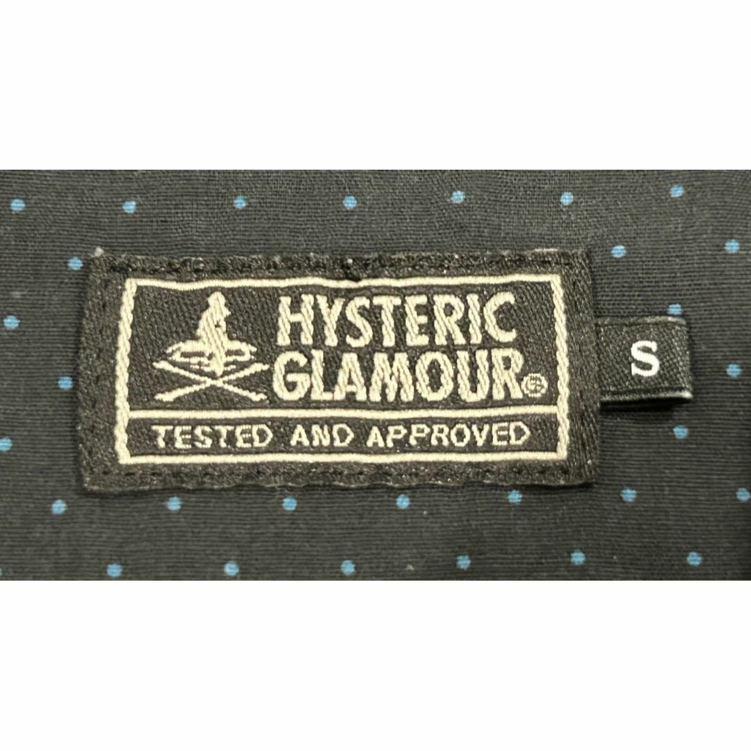 HYSTERIC GLAMOUR(ヒステリックグラマー)の＊HYSTERIC GLAMOUR デビルガール 刺繍 半袖シャツ S メンズのトップス(シャツ)の商品写真