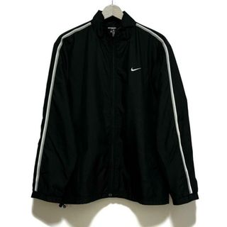 ナイキ(NIKE)のNIKE(ナイキ) ブルゾン サイズM メンズ - 黒 長袖/春(ブルゾン)