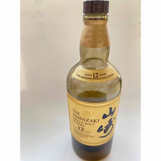 サントリー ウイスキー 山崎 12年 空瓶 700ml シングルモルト(ウイスキー)