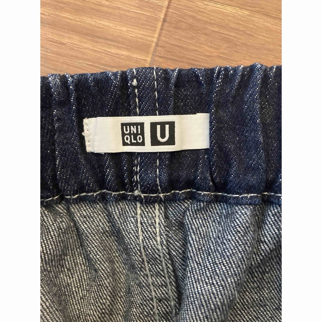 UNIQLO(ユニクロ)のUNIQLO U デニムショートパンツ レディースのパンツ(ショートパンツ)の商品写真