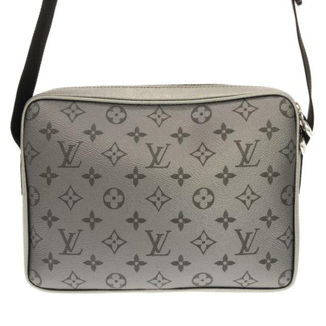 LOUIS VUITTON(ルイヴィトン)のLOUIS VUITTON(ルイヴィトン) ショルダーバッグ タイガラマ アウトドアメッセンジャー M30830 シルバー モノグラム･キャンバス、タイガ･レザー（皮革の種類：牛革） レディースのバッグ(ショルダーバッグ)の商品写真