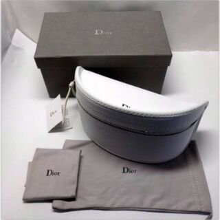 Dior　ディオール　サングラスケース　ホワイト