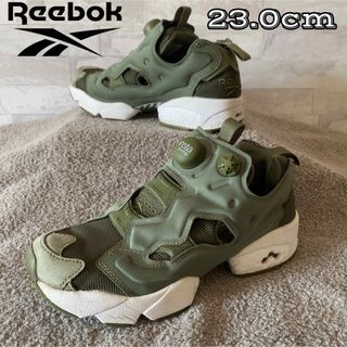 リーボック(Reebok)のReebok インスタポンプフューリーＯＧ AR3237 23cm カーキ(スニーカー)