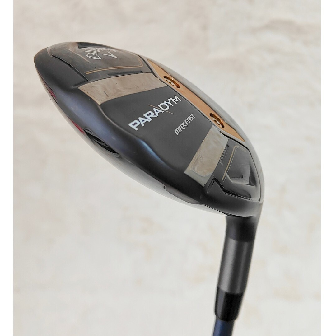 Callaway(キャロウェイ)のパラダイム　マックス　ファスト　7W 純正カーボンR2 カバー付 スポーツ/アウトドアのゴルフ(クラブ)の商品写真