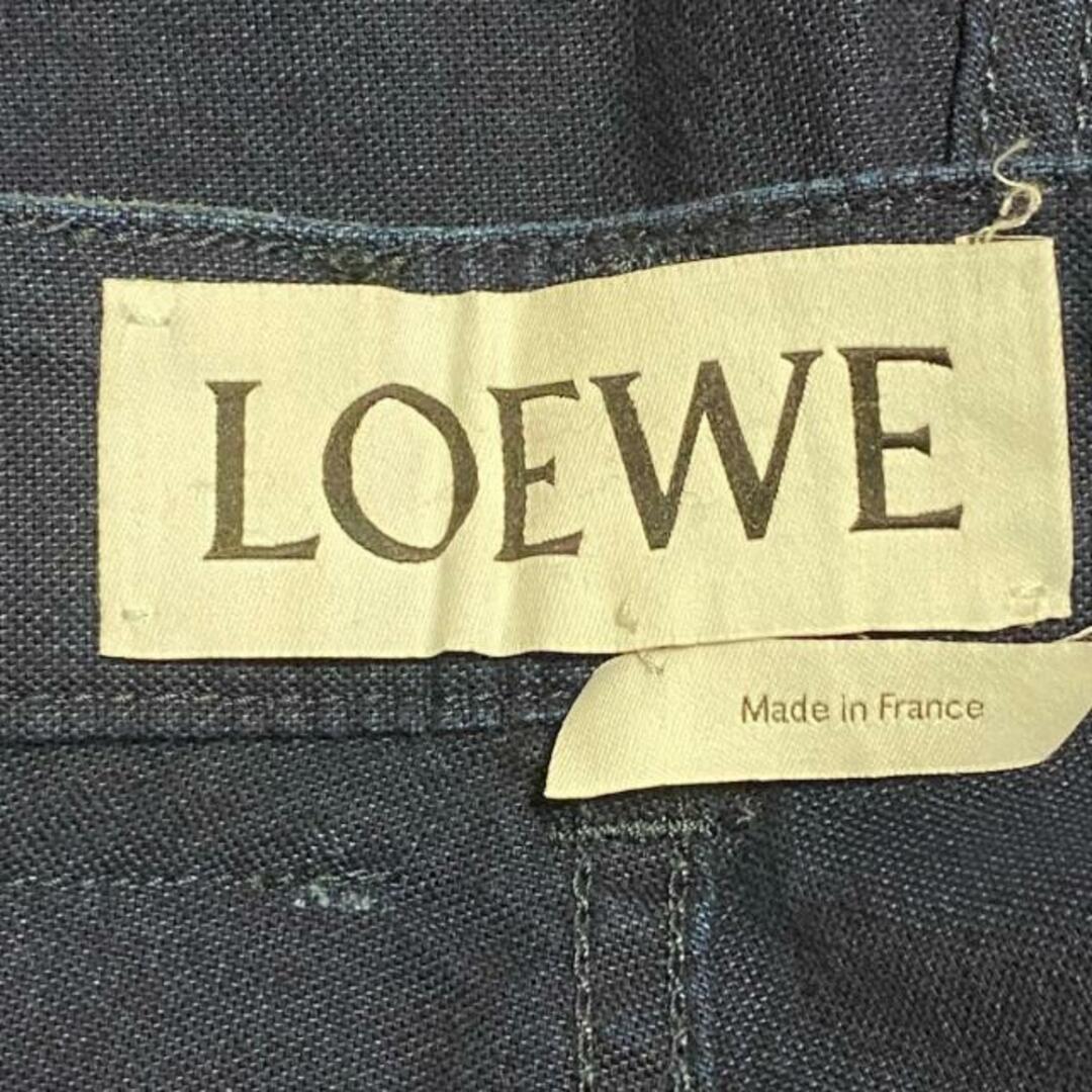 LOEWE(ロエベ)のLOEWE(ロエベ) ジーンズ サイズ42 M メンズ美品  フィッシャーマンデニム 28003861 ダークネイビー フルレングス メンズのパンツ(デニム/ジーンズ)の商品写真