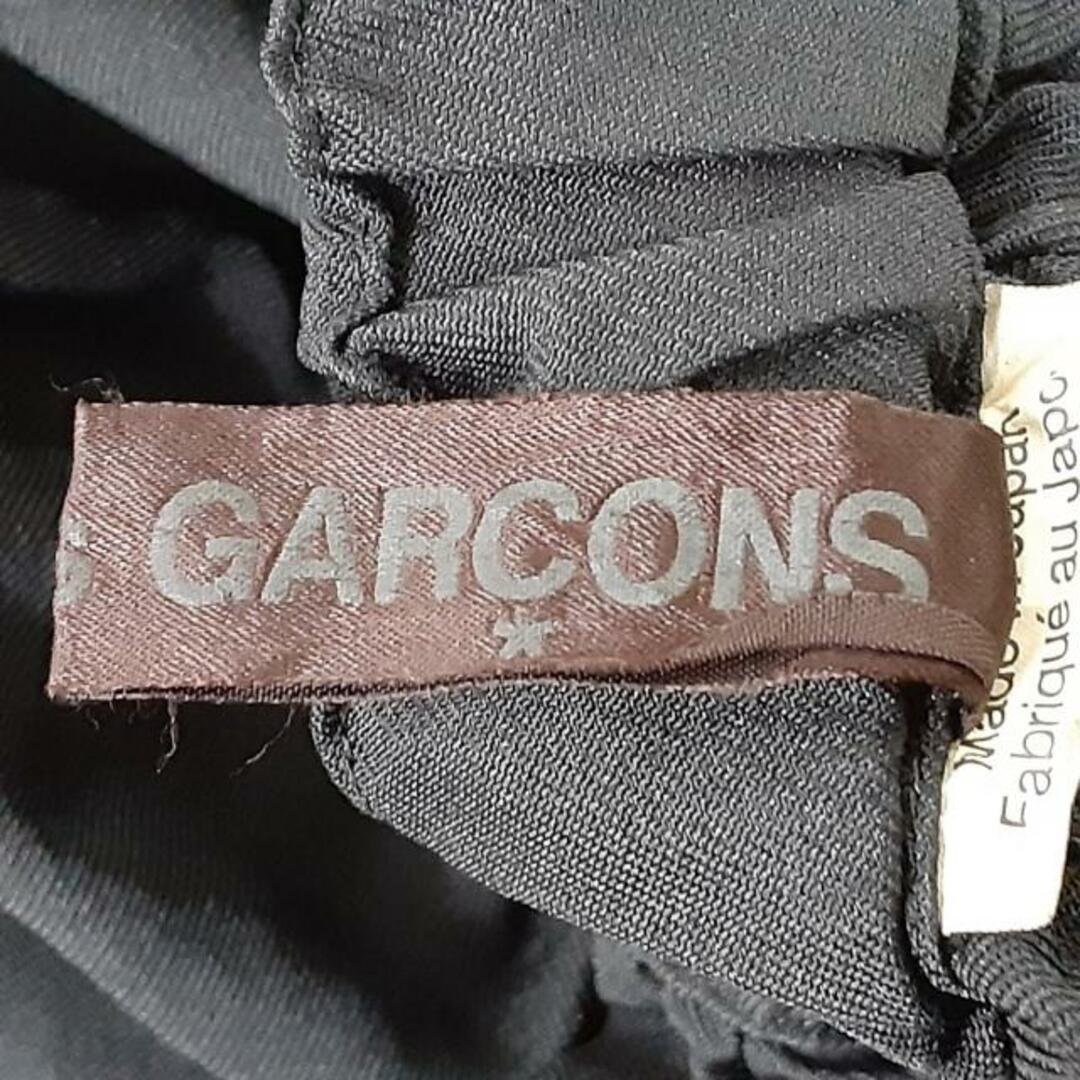 COMME des GARCONS(コムデギャルソン)のCOMMEdesGARCONS(コムデギャルソン) パンツ サイズS レディース - 黒×ライトグレー クロップド(半端丈)/ウエストゴム レディースのパンツ(その他)の商品写真