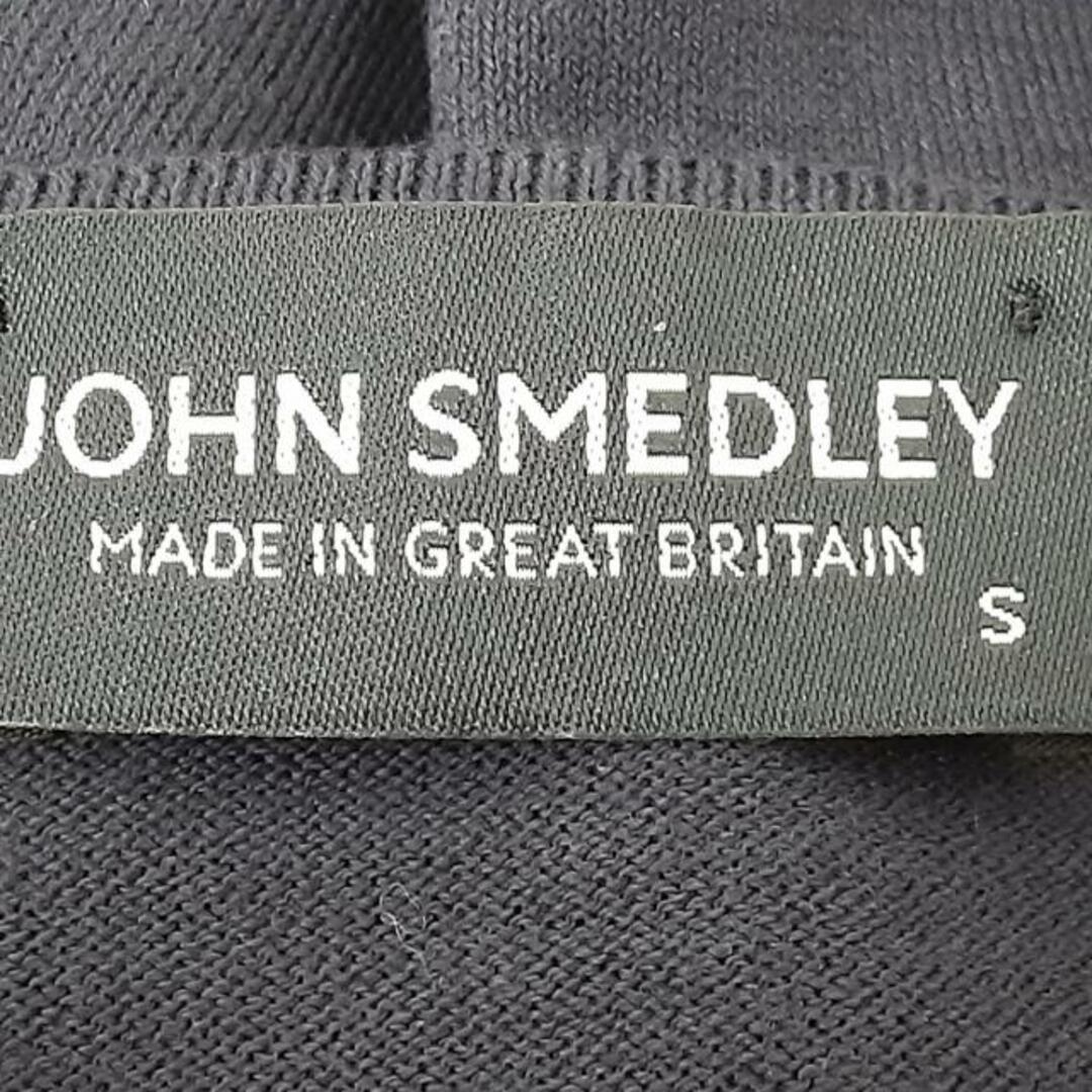 JOHN SMEDLEY(ジョンスメドレー)のJOHN SMEDLEY(ジョンスメドレー) 七分袖カットソー サイズS レディース美品  - ダークネイビー Vネック レディースのトップス(カットソー(長袖/七分))の商品写真