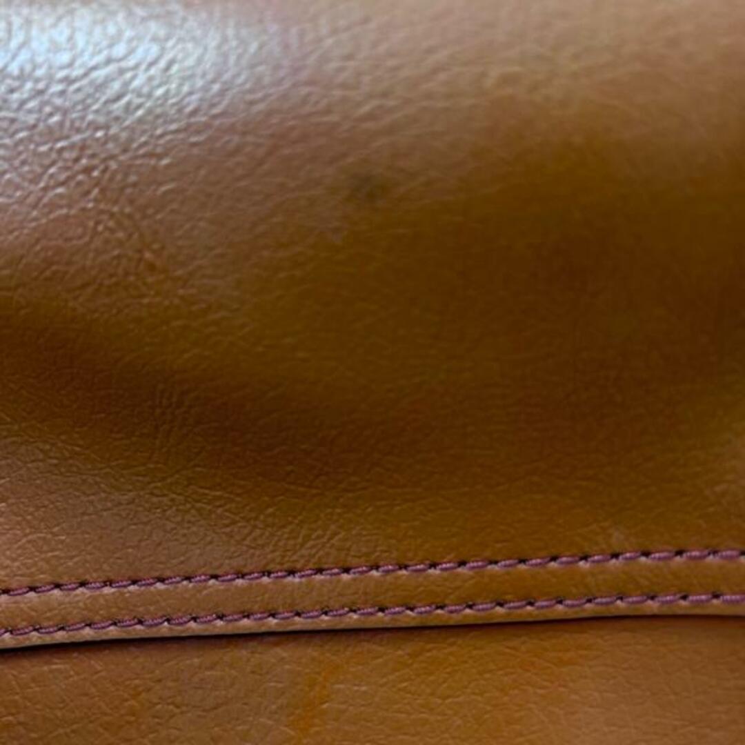 Michael Kors(マイケルコース)のMICHAEL KORS(マイケルコース) トートバッグ - オレンジ×ライトブラウン リバーシブル レザー レディースのバッグ(トートバッグ)の商品写真
