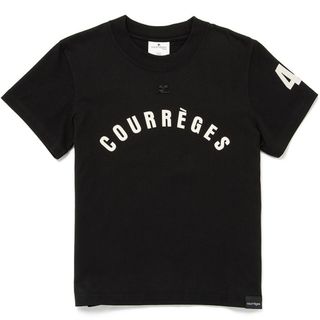 クレージュ(Courreges)のクレージュ COURREGES Tシャツ AC ストレート プリンテッド Tシャツ ロゴ 半袖シャツ クルーネック ショートスリーブ 2024年春夏新作 124JTS006 JS0112 9999(Tシャツ(半袖/袖なし))