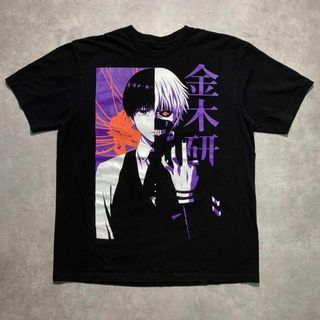 東京喰種 金木研Tシャツ Lサイズ トーキョーグールアニメTANIMET(Tシャツ/カットソー(半袖/袖なし))