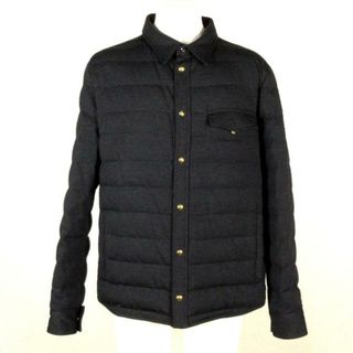 モンクレール(MONCLER)のMONCLER(モンクレール) ダウンジャケット サイズ3 L メンズ GIUBBINO 黒 長袖/秋/冬(ダウンジャケット)