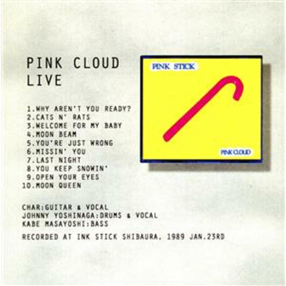 ＰＩＮＫ　ＳＴＩＣＫ　ＩＮＫ　ＣＬＯＵＤ エンタメ/ホビーのCD(ポップス/ロック(邦楽))の商品写真