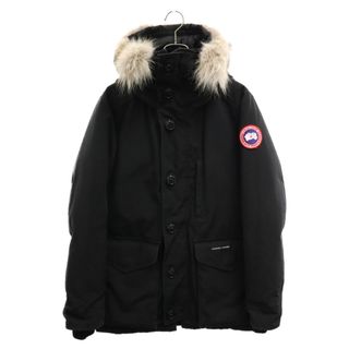 カナダグース(CANADA GOOSE)のCANADA GOOSE カナダグース GLADBURY グラッドバリー ファーフーデッド ダウンジャケット ブラック 3571JM(ダウンジャケット)