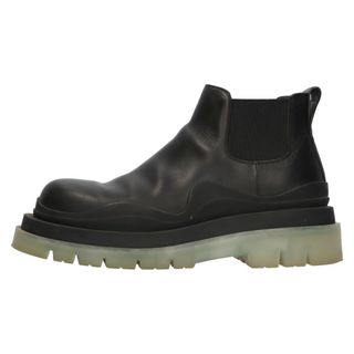 ボッテガヴェネタ(Bottega Veneta)のBOTTEGA VENETA ボッテガヴェネタ 21AW TIRE タイヤ サイドゴア ラバーソールブーツ ブラック 630281VBS501291(ブーツ)