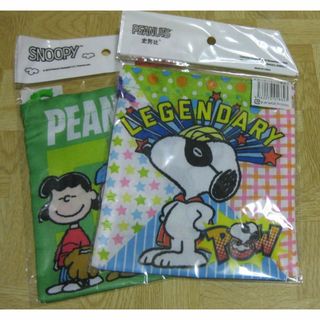 SNOOPY - スヌーピー　ミニ巾着袋　2枚セット