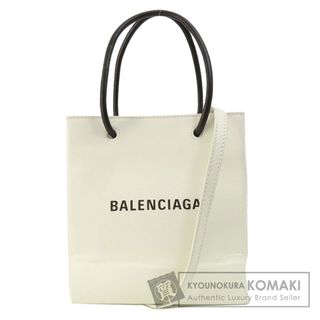 バレンシアガ(Balenciaga)のBALENCIAGA 572411 ショッピングトート 2WAY ハンドバッグ レザー レディース(ハンドバッグ)