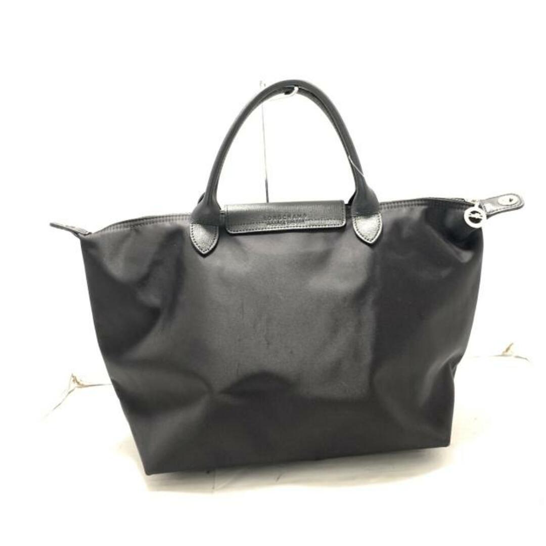 LONGCHAMP(ロンシャン)のLONGCHAMP(ロンシャン) ハンドバッグ ル・プリアージュネオ 黒 ナイロン×レザー レディースのバッグ(ハンドバッグ)の商品写真