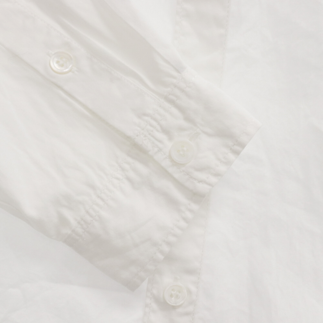 Yohji Yamamoto(ヨウジヤマモト)のYohji Yamamoto POUR HOMME ヨウジヤマモト プールオム 21SS スタンドカラー 衿環縫いブラウス 長袖シャツ HD-B33-024 メンズのトップス(シャツ)の商品写真
