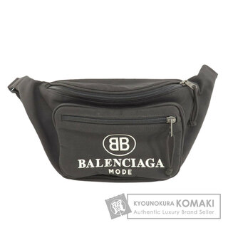 Balenciaga - BALENCIAGA 482389 ロゴ ボディバッグ ナイロンキャンバス レディース