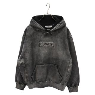 シュプリーム(Supreme)のSUPREME シュプリーム 24SS×MM6 Maison Margiela Foil Box Logo Hooded Sweatshirt エムエムシックス メゾンマルジェラ フォイルボックスロゴプルオーバーパーカー フーディー(パーカー)