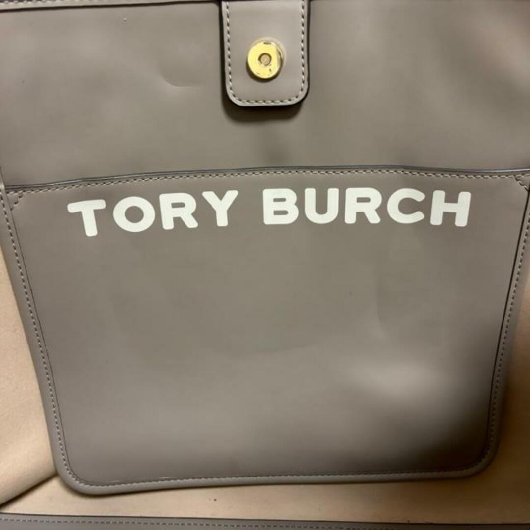 Tory Burch(トリーバーチ)のTORY BURCH(トリーバーチ) トートバッグ ジェミニ リンク ベージュ×カーキ×マルチ PVC(塩化ビニール)×レザー レディースのバッグ(トートバッグ)の商品写真