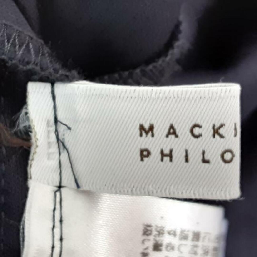 MACKINTOSH PHILOSOPHY(マッキントッシュフィロソフィー)のMACKINTOSH PHILOSOPHY(マッキントッシュフィロソフィー) ワンピース サイズ38 L レディース美品  - ダークネイビー 半袖/ひざ丈 レディースのワンピース(その他)の商品写真