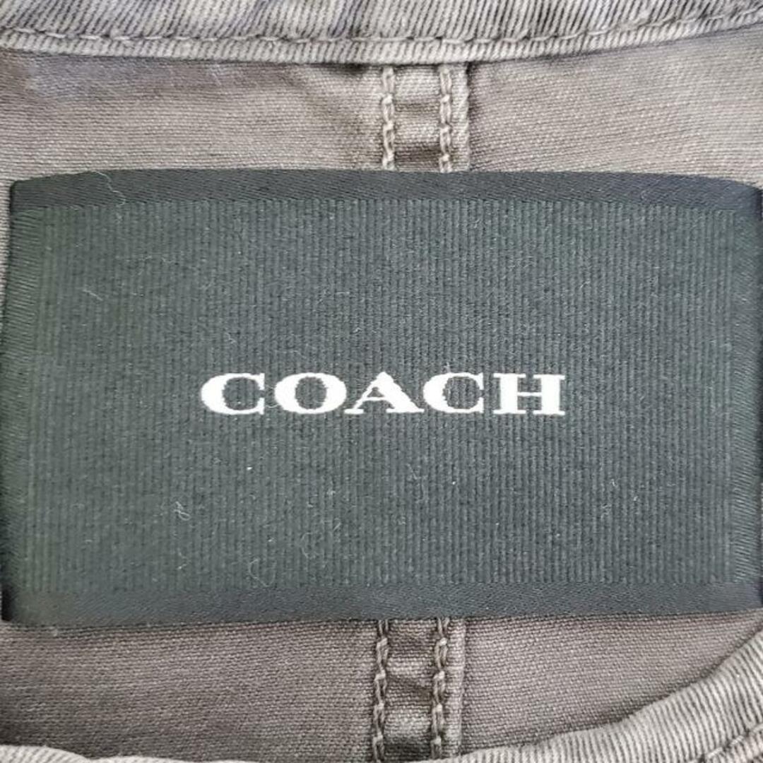 COACH(コーチ)のCOACH(コーチ) スカートスーツ レディース - ダークグレー レディースのフォーマル/ドレス(スーツ)の商品写真