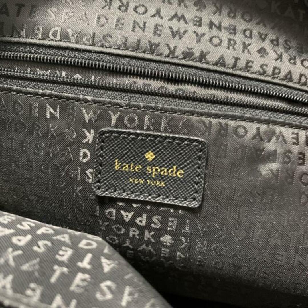 kate spade new york(ケイトスペードニューヨーク)のKate spade(ケイトスペード) リュックサック - WKRU4717 黒 ナイロン×レザー レディースのバッグ(リュック/バックパック)の商品写真