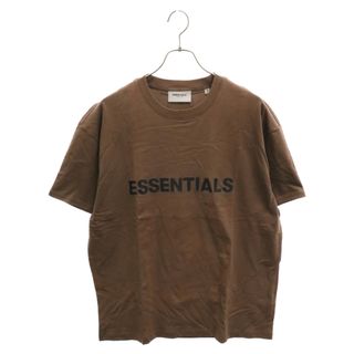 FOG Essentials エフオージー エッセンシャルズ フロントロゴ クルーネック半袖Tシャツカットソー ラバー ブラウン(Tシャツ/カットソー(半袖/袖なし))