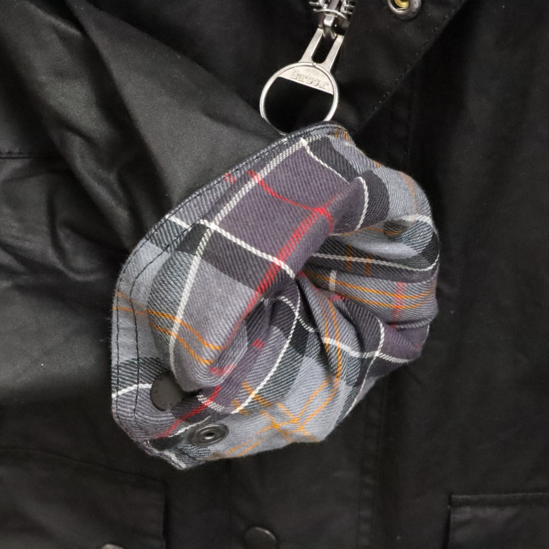 Barbour(バーブァー)のBarbour バブアー 23AW WAX COTTON BEDALE OVERSIZED FIT ワックスコットン ビデイル オーバーサイズフィット オイルドジャケット ブルゾン ブラック 232MWX1679 メンズのジャケット/アウター(フライトジャケット)の商品写真