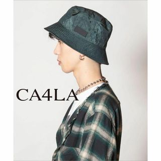 カシラ(CA4LA)のCA4LA UPCYCLED BUCKET HAT カシラ 帽子 0502(ハット)