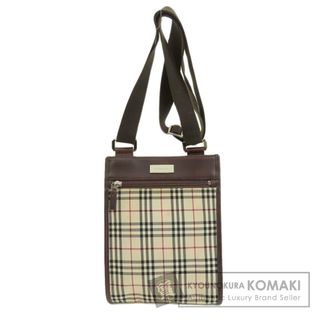 バーバリー(BURBERRY)のBURBERRY ノバチェック ショルダーバッグ キャンバス レディース(ショルダーバッグ)