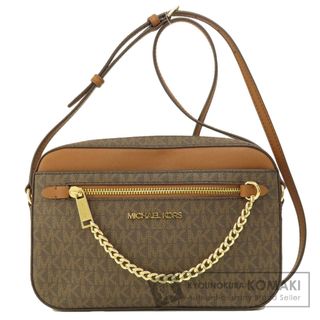 マイケルコース(Michael Kors)のMichael Kors ロングショルダー MKシグネチャー ショルダーバッグ レザー コーテッドキャンバス レディース(ショルダーバッグ)